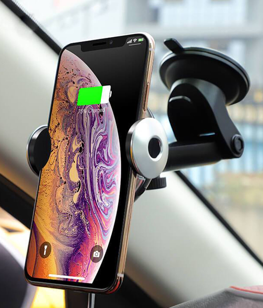 Macmerise Autobot Pro - Automatic Car mount Wireless Charger