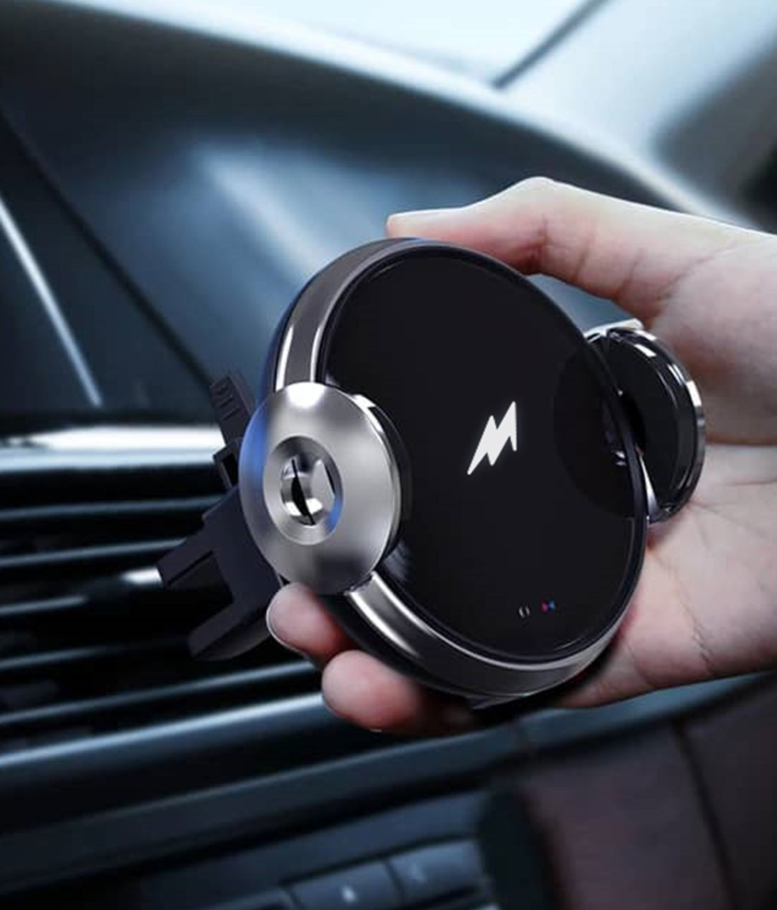 Macmerise Autobot Pro - Automatic Car mount Wireless Charger