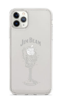 Buy Jim Beam Retro Mic - Clear Case for iPhone 11 Pro Max Phone Cases & Covers Online