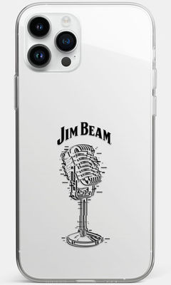 Buy Jim Beam Retro Mic - Clear Case for iPhone 12 Pro Max Phone Cases & Covers Online