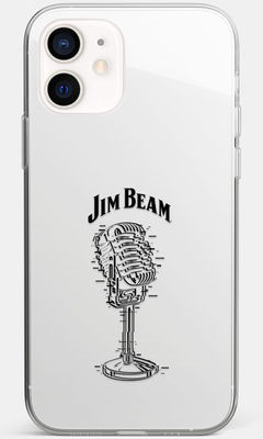 Buy Jim Beam Retro Mic - Clear Case for iPhone 12 Mini Phone Cases & Covers Online