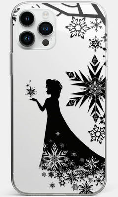 Buy Elsa Silhouette - Clear Case for iPhone 12 Pro Phone Cases & Covers Online