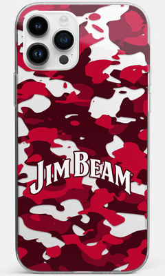 Buy Jim Beam Camo Red - Clear Case for iPhone 12 Pro Phone Cases & Covers Online