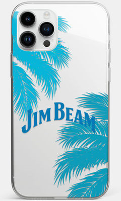 Buy Jim Beam Palms Blue - Clear Case for iPhone 12 Pro Phone Cases & Covers Online