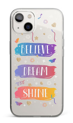 Buy Believe Dream Shine - Clear Case for iPhone 14 Plus Phone Cases & Covers Online