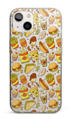 Buy Favourite Junk Food - Clear Case for iPhone 14 Plus Phone Cases & Covers Online