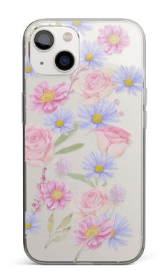 Buy Pink Roses - Clear Case for iPhone 14 Plus Phone Cases & Covers Online