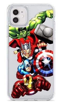 Buy Avengers Fury - Clear Case for iPhone 11 Phone Cases & Covers Online