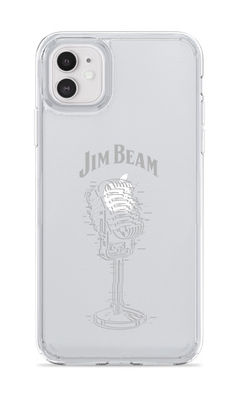 Buy Jim Beam Retro Mic - Clear Case for iPhone 11 Phone Cases & Covers Online