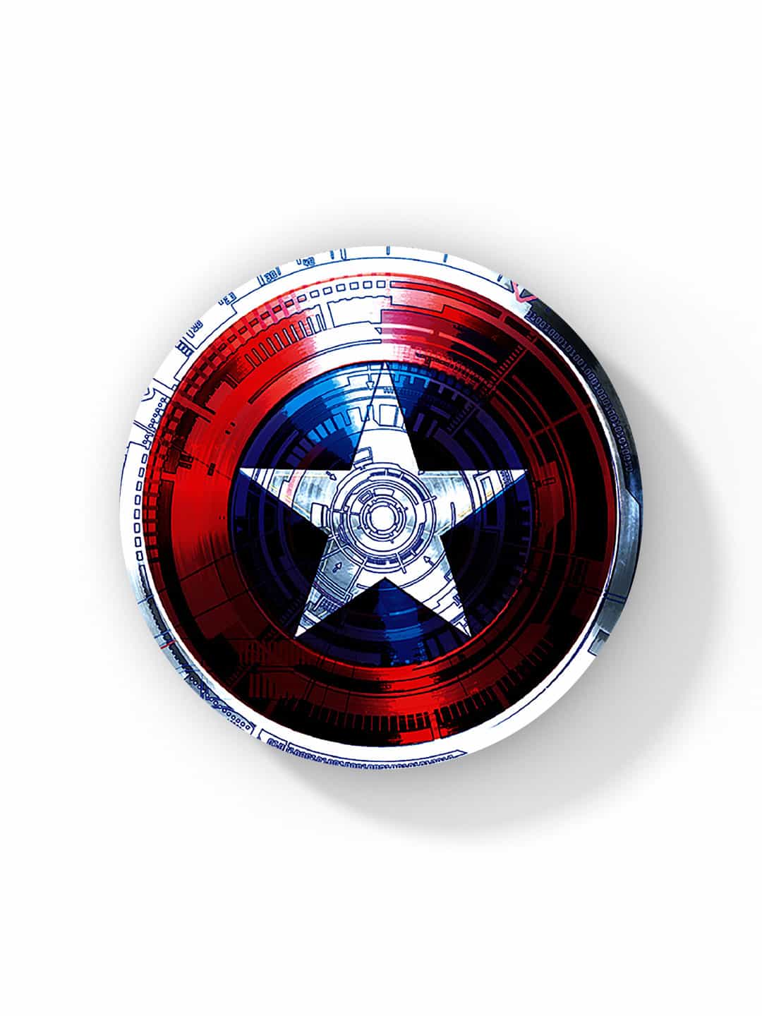 Captains Shield Decoded - Circular Coaster