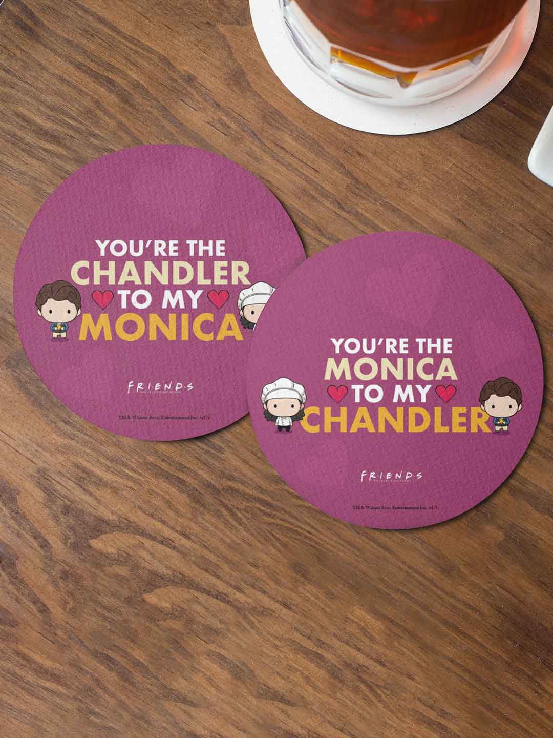 Buy Valentine Chandler Monica - Circular Set of 2 Coaster Coaster Online