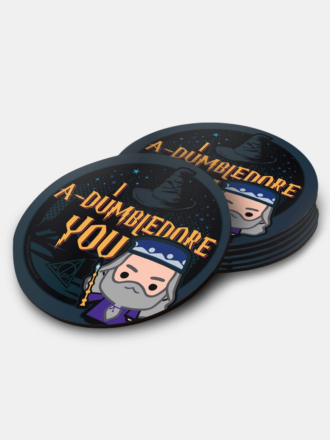 Buy Valentine Dumbledore - Circular Coasters Coasters Online