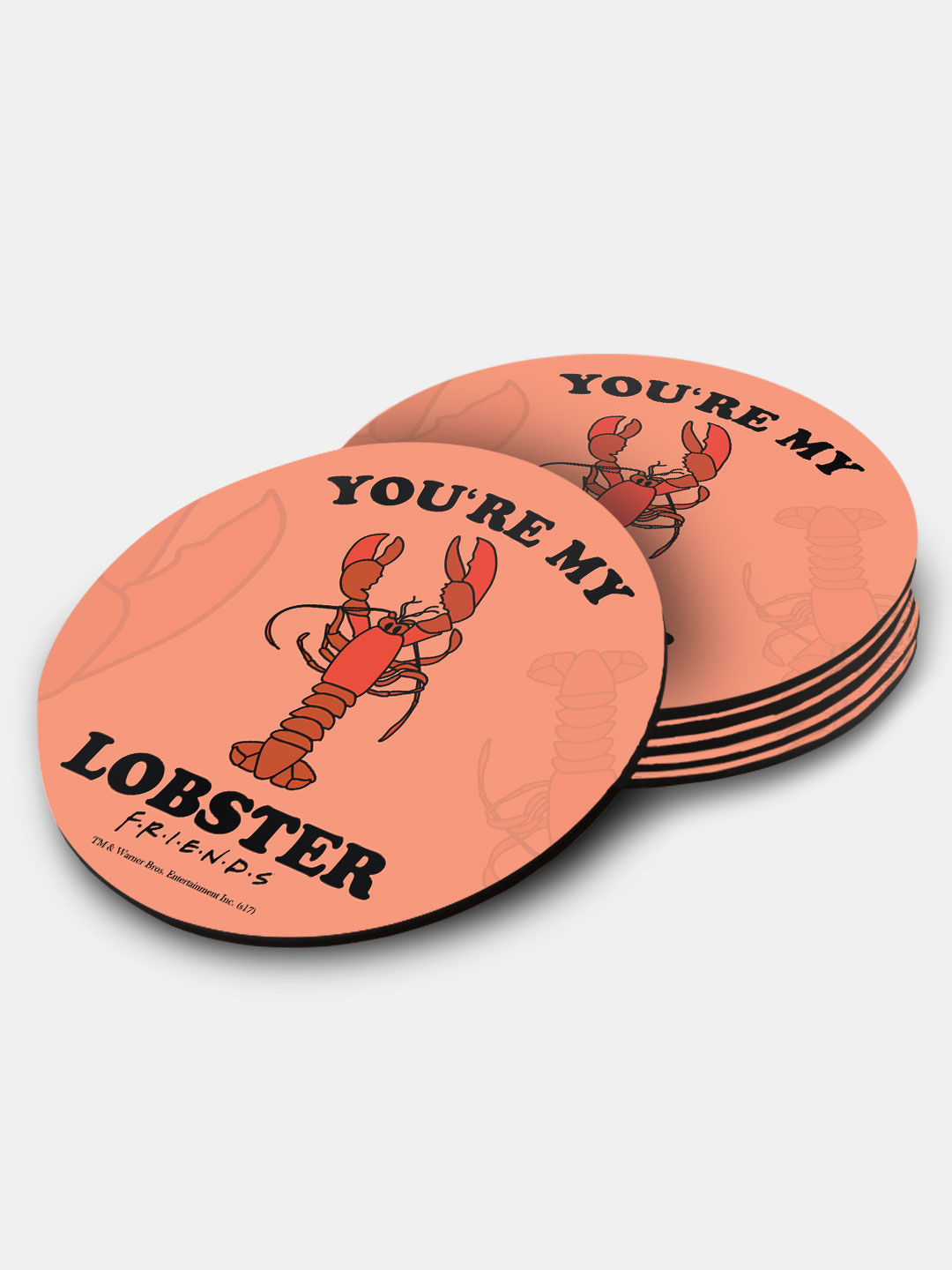 Buy Valentine Lobster - Circular Coasters Coasters Online