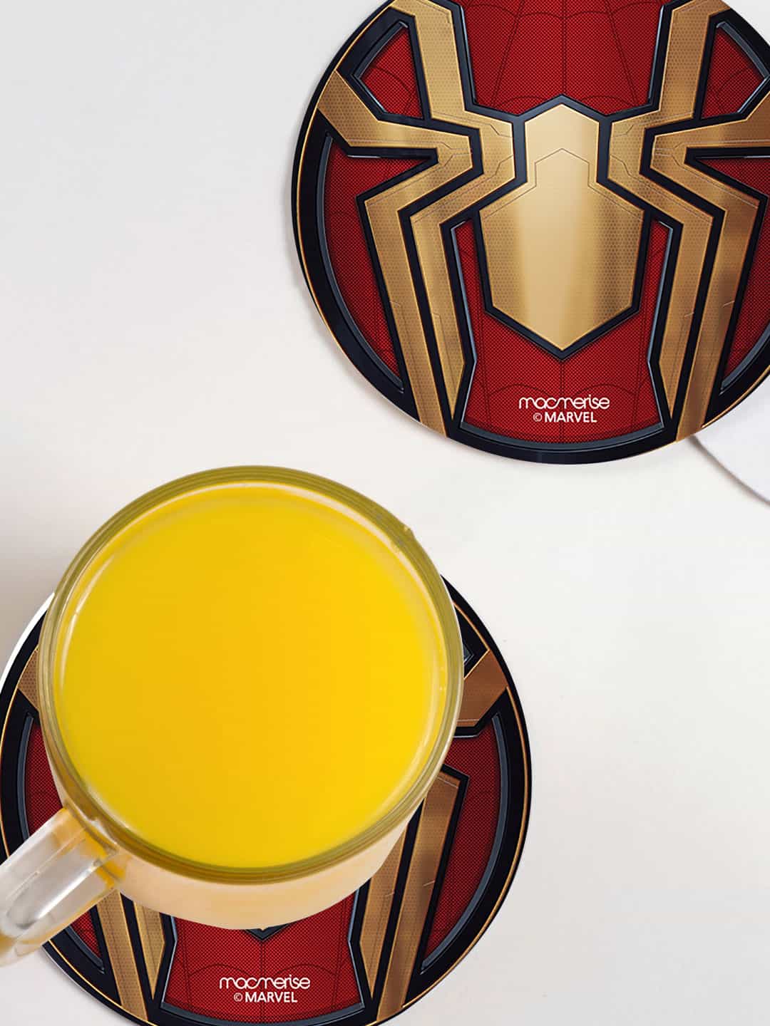 Integrated Spider Logo - Circular Coasters