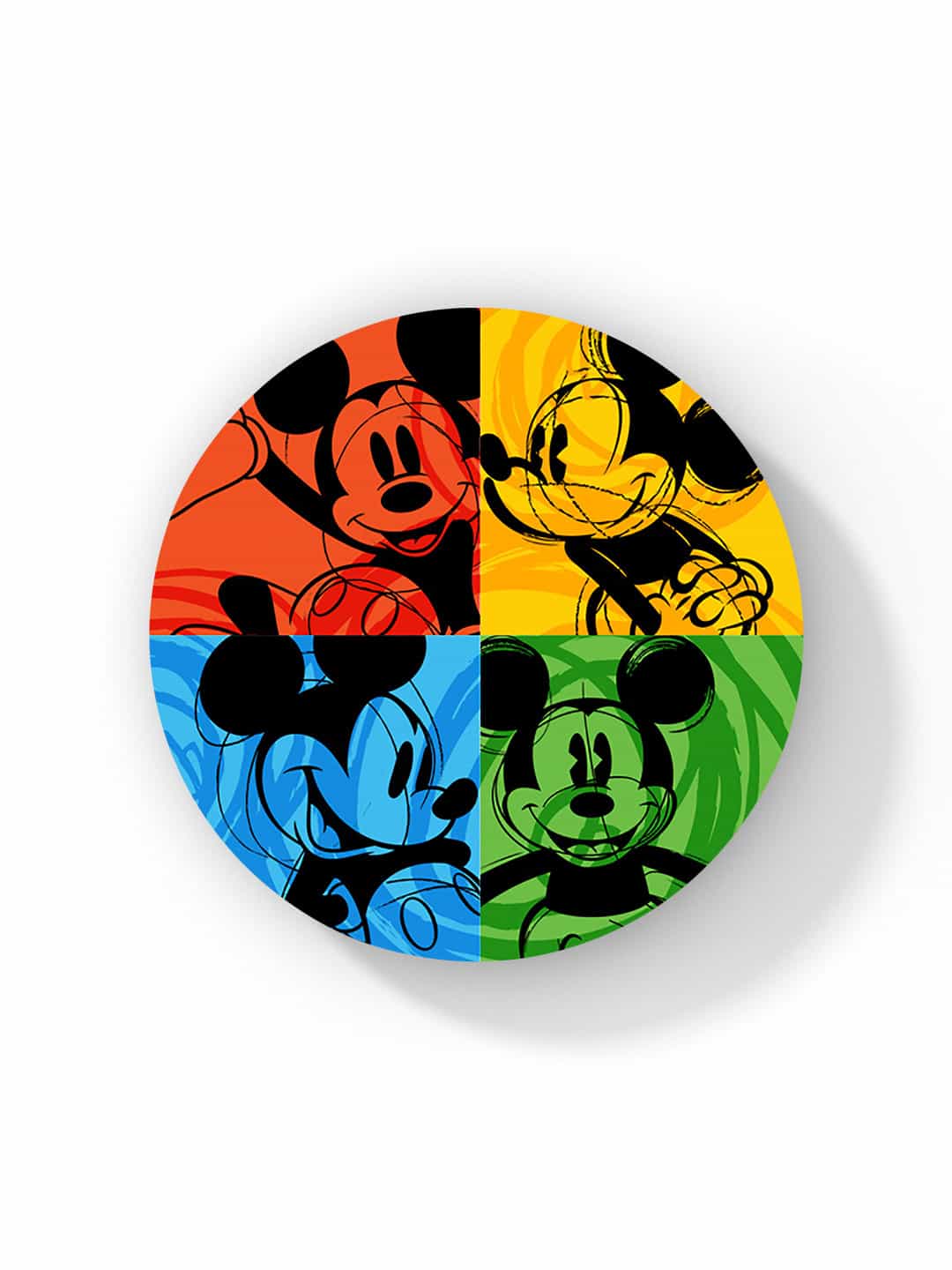 Shades of Mickey - Circular Coaster