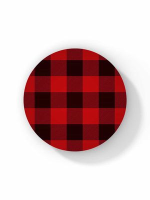 Buy Checkmate Red - Circular Coaster Coasters Online