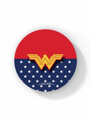 Buy Classic Wonder Woman Logo - Circular Coaster Coasters Online