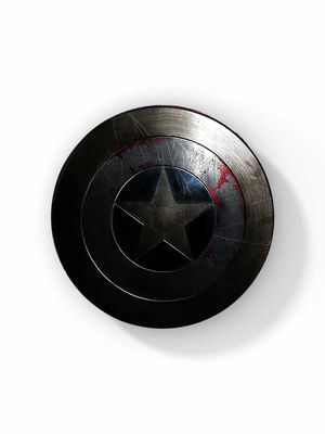 Buy Rusted Captains Shield - Circular Coaster Coasters Online