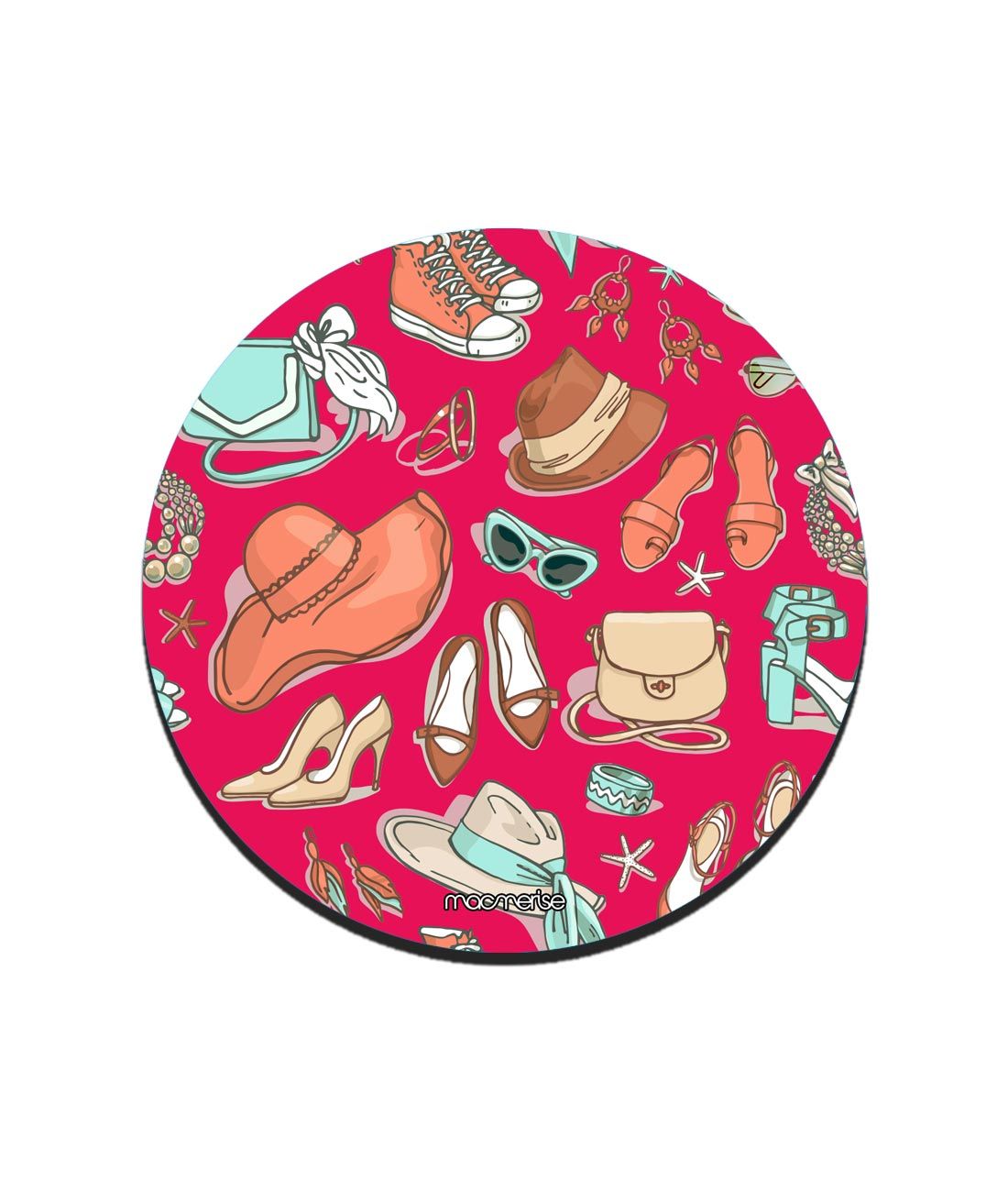 Pink Wanderlust - 10 X 10 (cm) Coaster