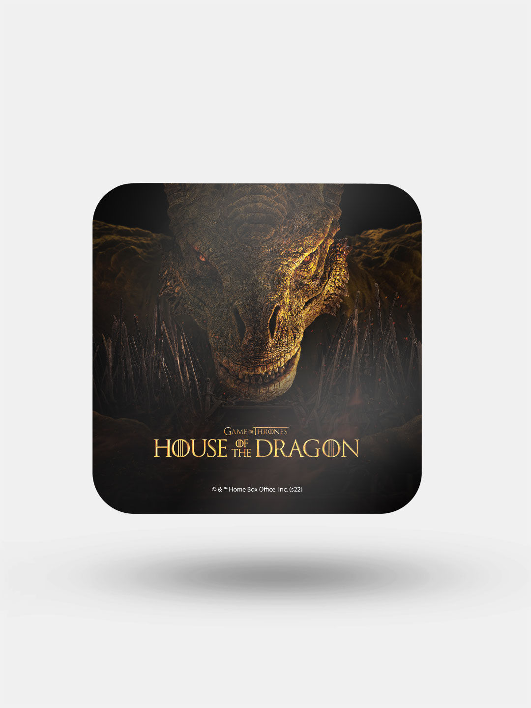 Buy HOD Dragon - 10 X 10 (cm) Square Coasters Coasters Online