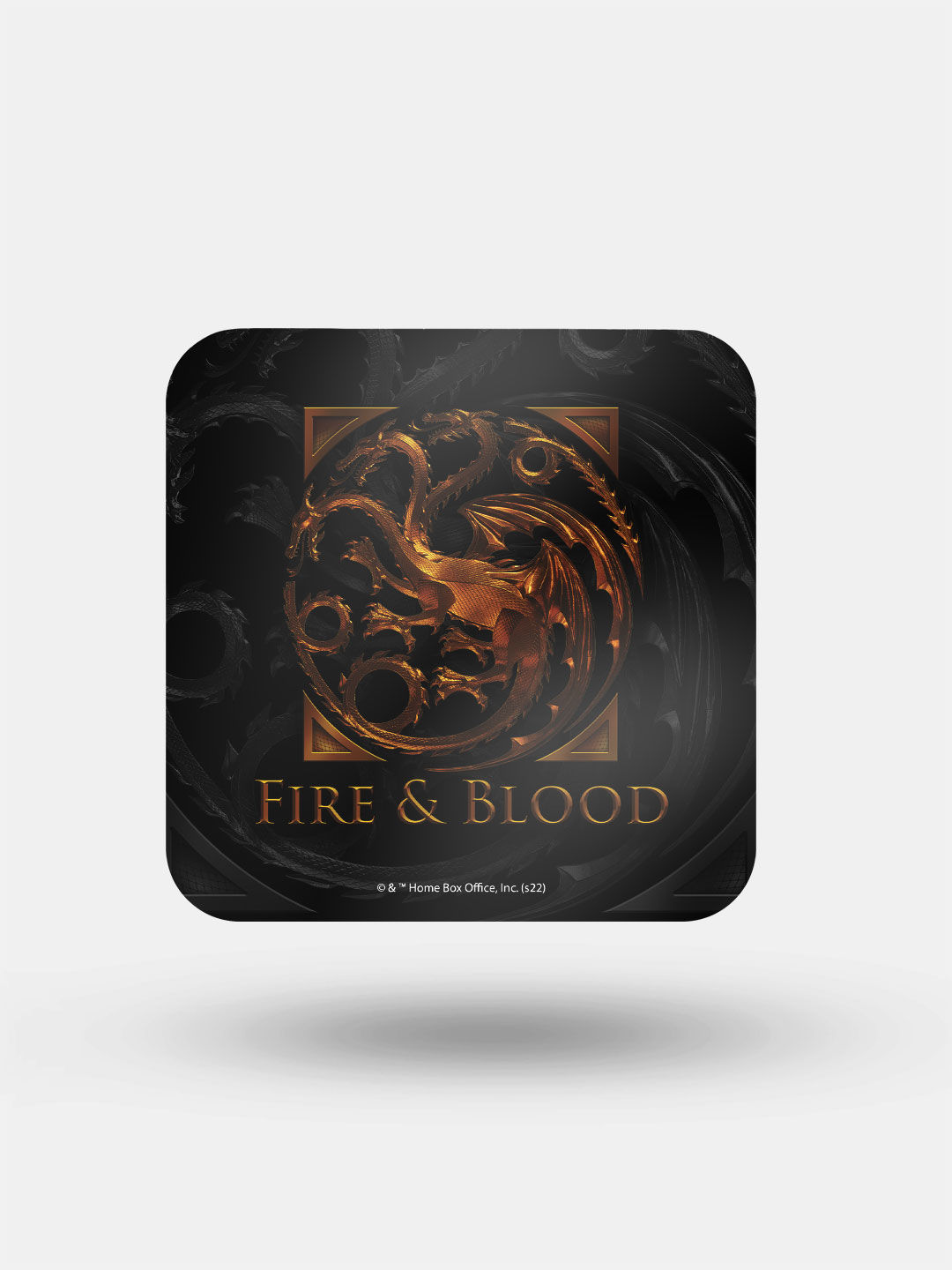Buy HOD Fire and blood - 10 X 10 (cm) Square Coasters Coasters Online