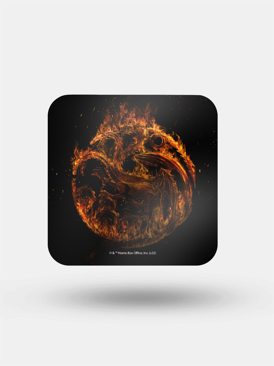 Buy HOD Fire Dragon - 10 X 10 (cm) Square Coasters Coasters Online