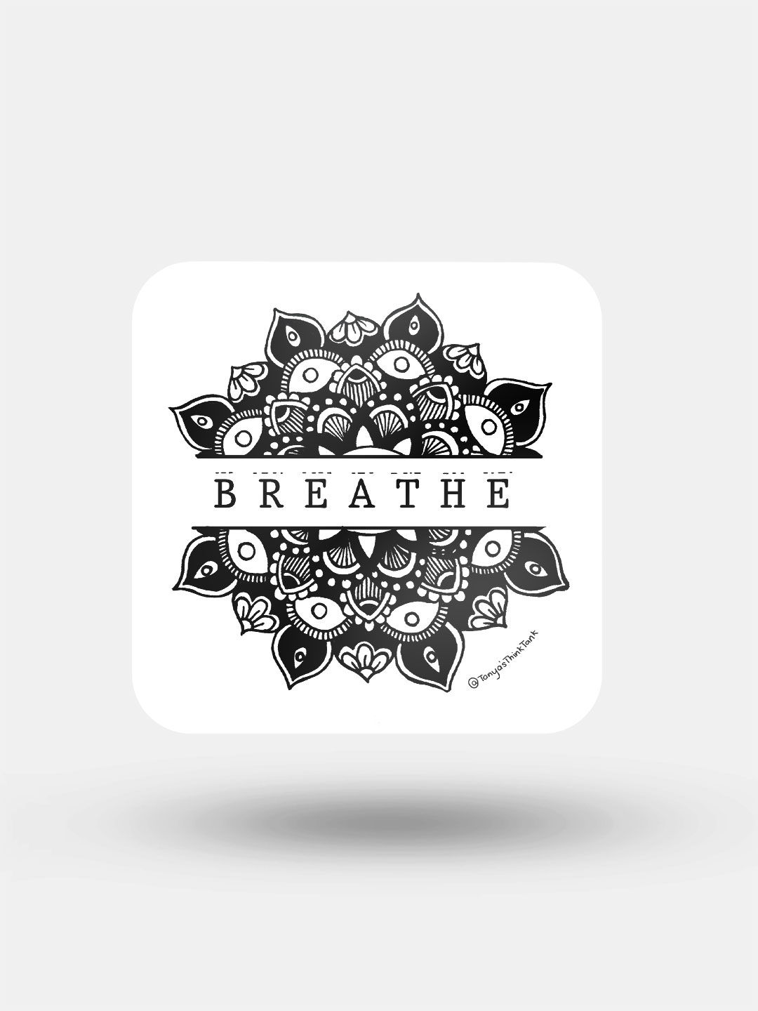 Buy Breathe - 10 X 10 (cm) Coaster Coaster Online