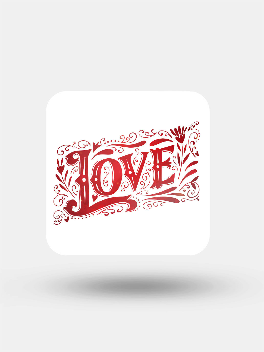 Buy Valentine Love - 10 X 10 (cm) Coasters Coasters Online