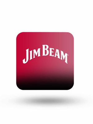 Buy Jim Beam Red Fade - 10 X 10 (cm) Coasters Coasters Online