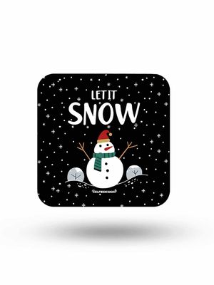 Buy Let It Snow - 10 X 10 (cm) Coasters Coasters Online