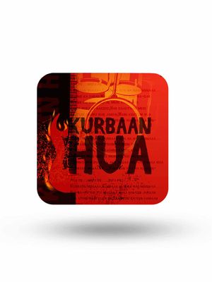 Buy SM Kurbaan Hua - 10 X 10 (cm) Coaters Coasters Online