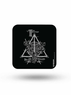 Buy The Deathly Hallows - 10 X 10 (cm) Coaster Coaster Online