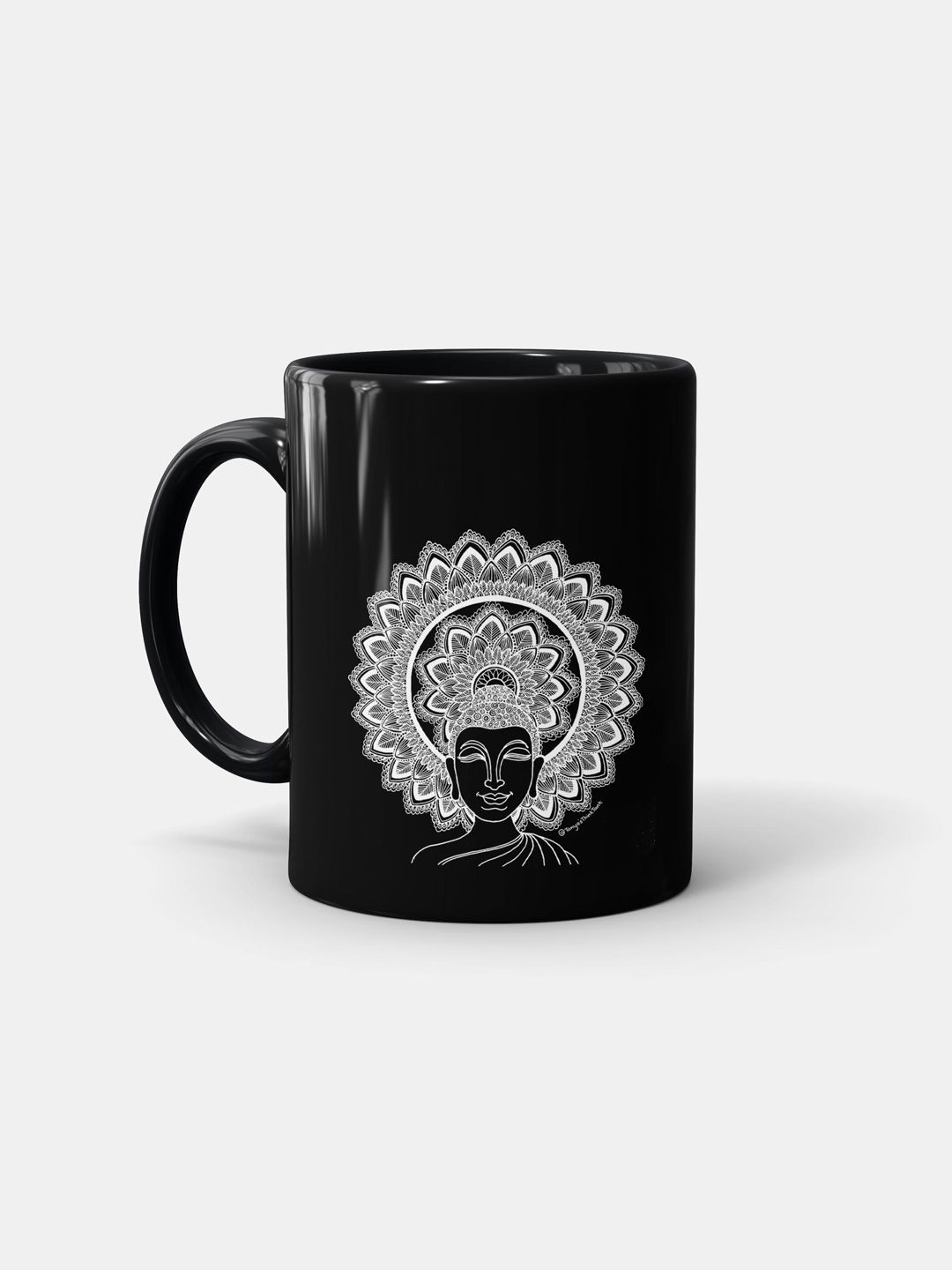 Buy Buddha Black - Coffee Mugs Black Coffee Mugs Online