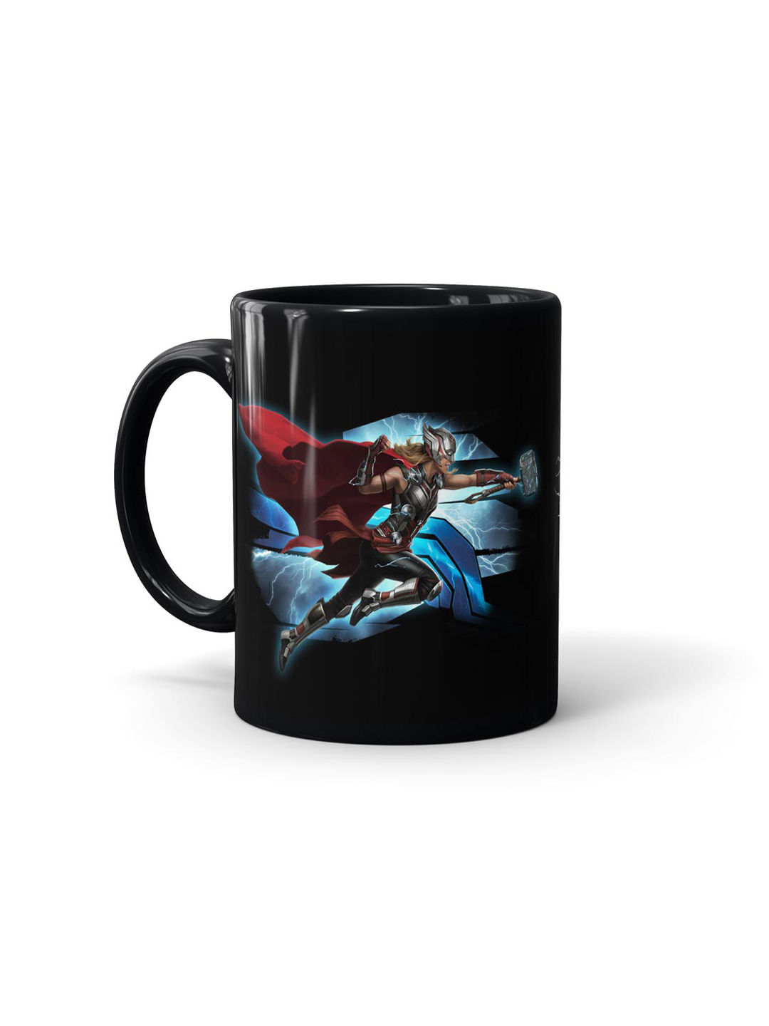 Buy Mighty Thor Attack - Coffee Mugs Black Coffee Mugs Online