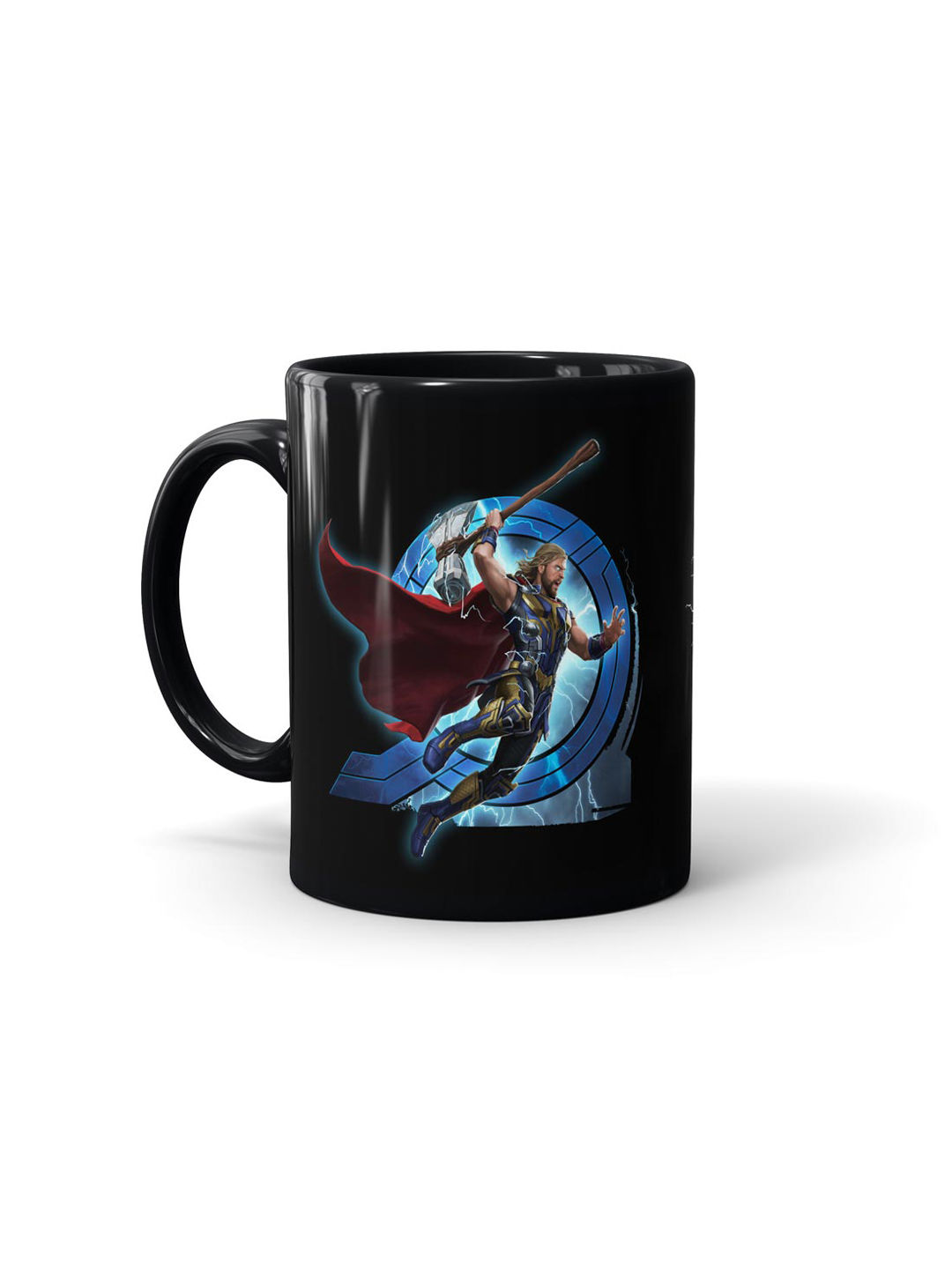 Buy Worthy Thor Attack - Coffee Mugs Black Coffee Mugs Online