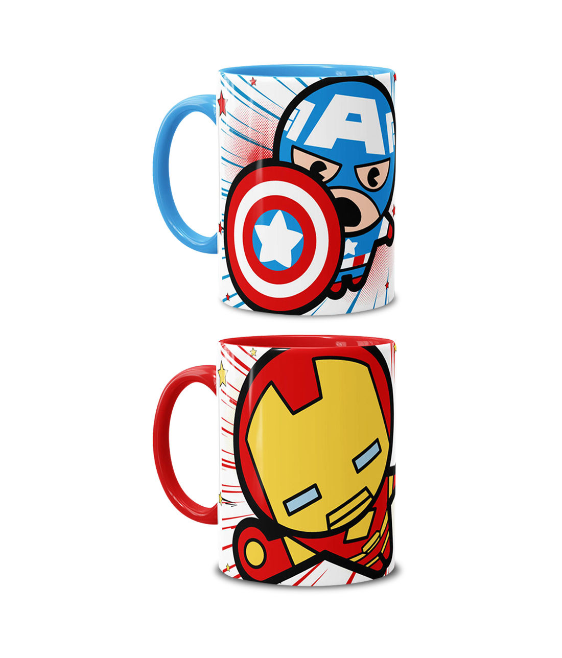 Iron Man Tech Mug Marvel Iron Man Mask Art Coffee Mugs