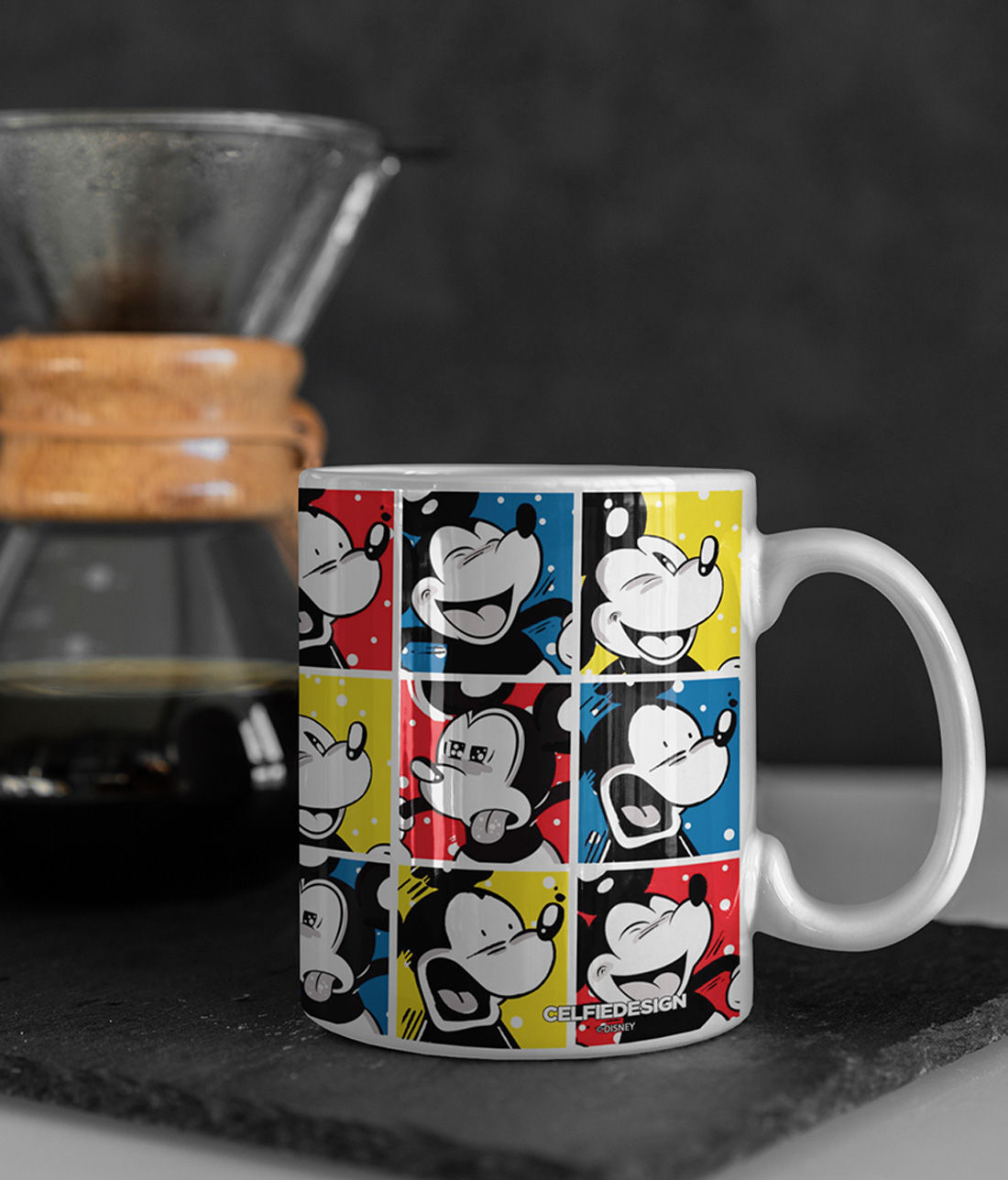 Moods Of Mickey - Coffee Mugs White