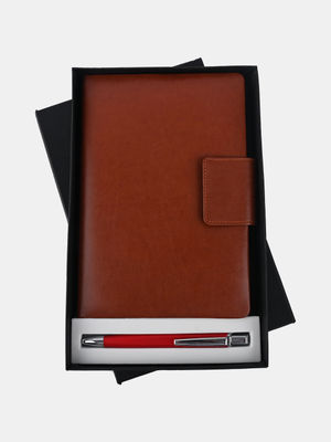 Buy Tan Corporate Diary With Pen Combo Sets Online