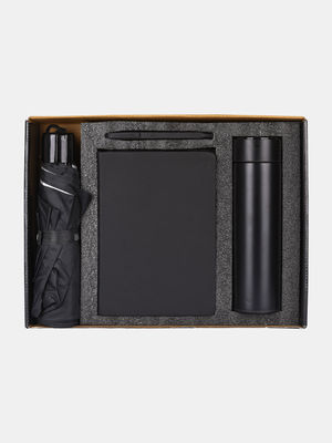 Buy Sterling Black Combo Gift Set (Temperature Bottle, Umbrella, Pen, Diary) Combo Sets Online
