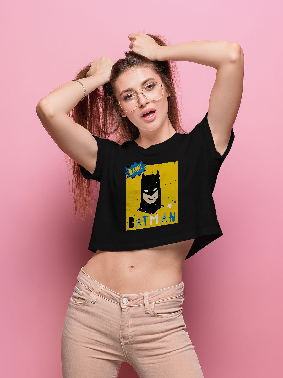 Batman Bam - Designer Crop Tops