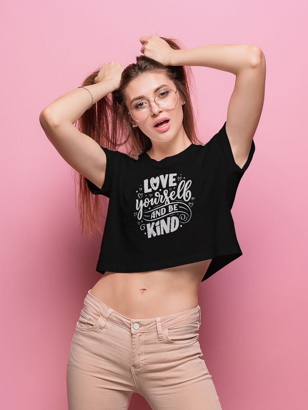 Be kind - Designer Crop Tops