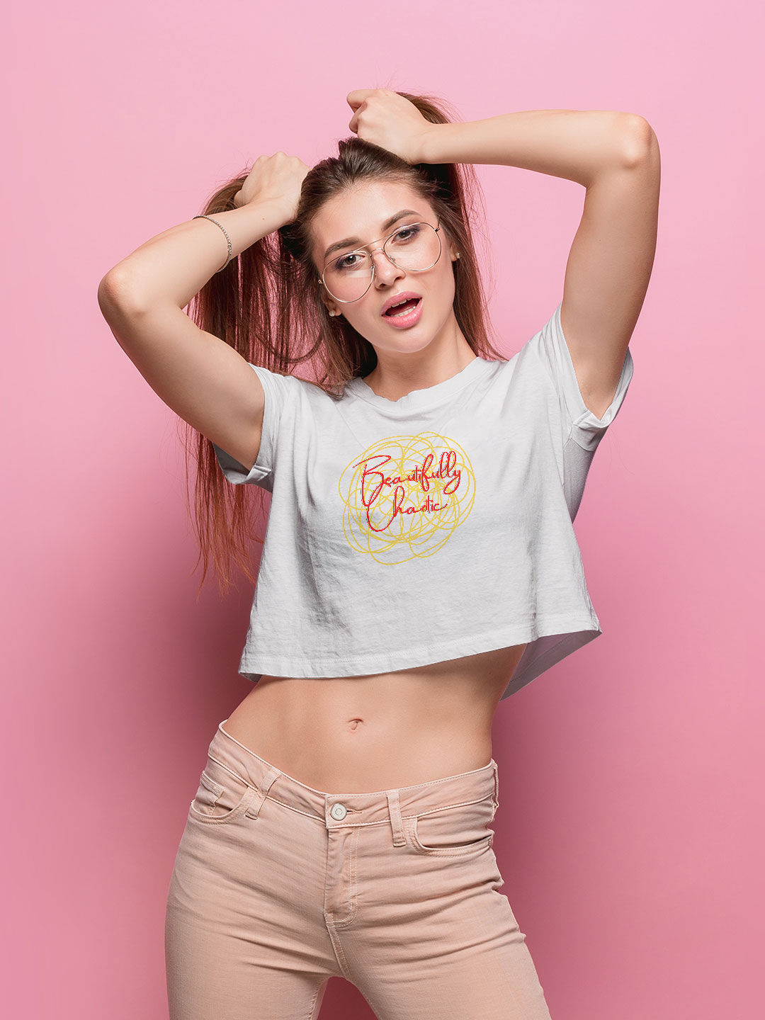 Chaotic - Designer Crop Tops