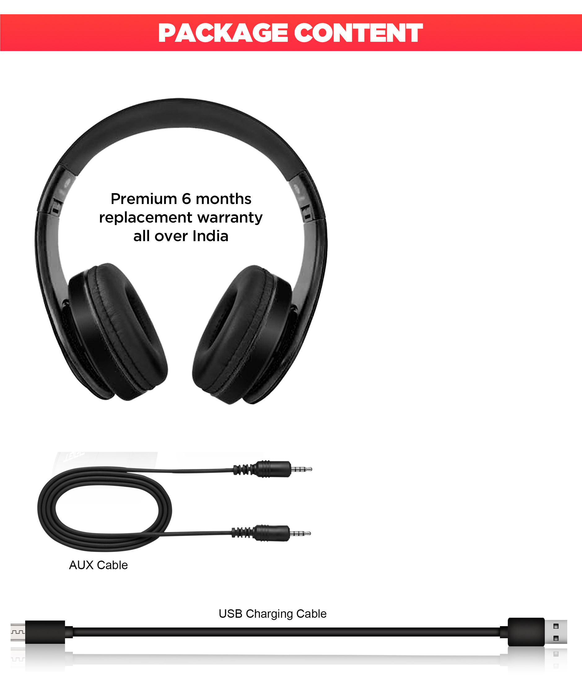 First Order - Decibel LED Wireless On Ear Headphones 