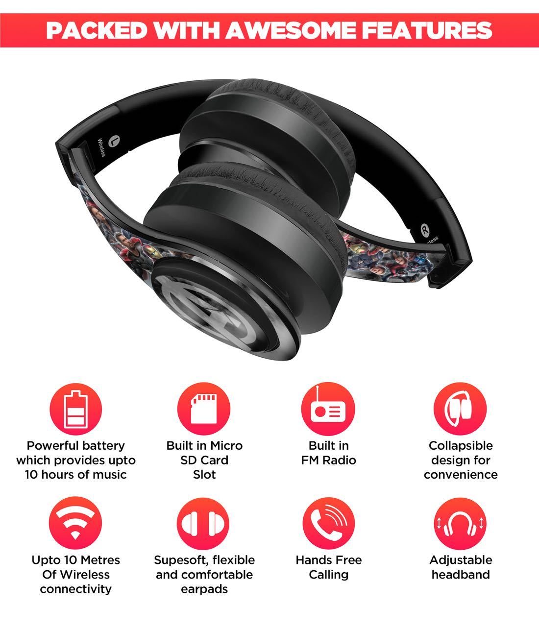 Endgame Greyhound - Decibel Wireless On Ear Headphones