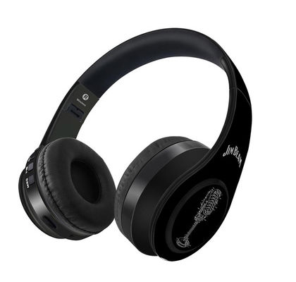 Buy Jim Beam Retro Mic - Decibel Wireless On Ear Headphones Headphones Online