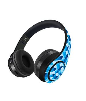 Buy Blue Triangles - Decibel Wireless On Ear Headphones Headphones Online