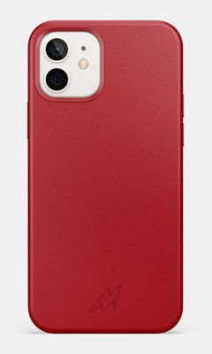 Buy Crimson Red - Eco-ver for iPhone 12 Mini Phone Cases & Covers Online