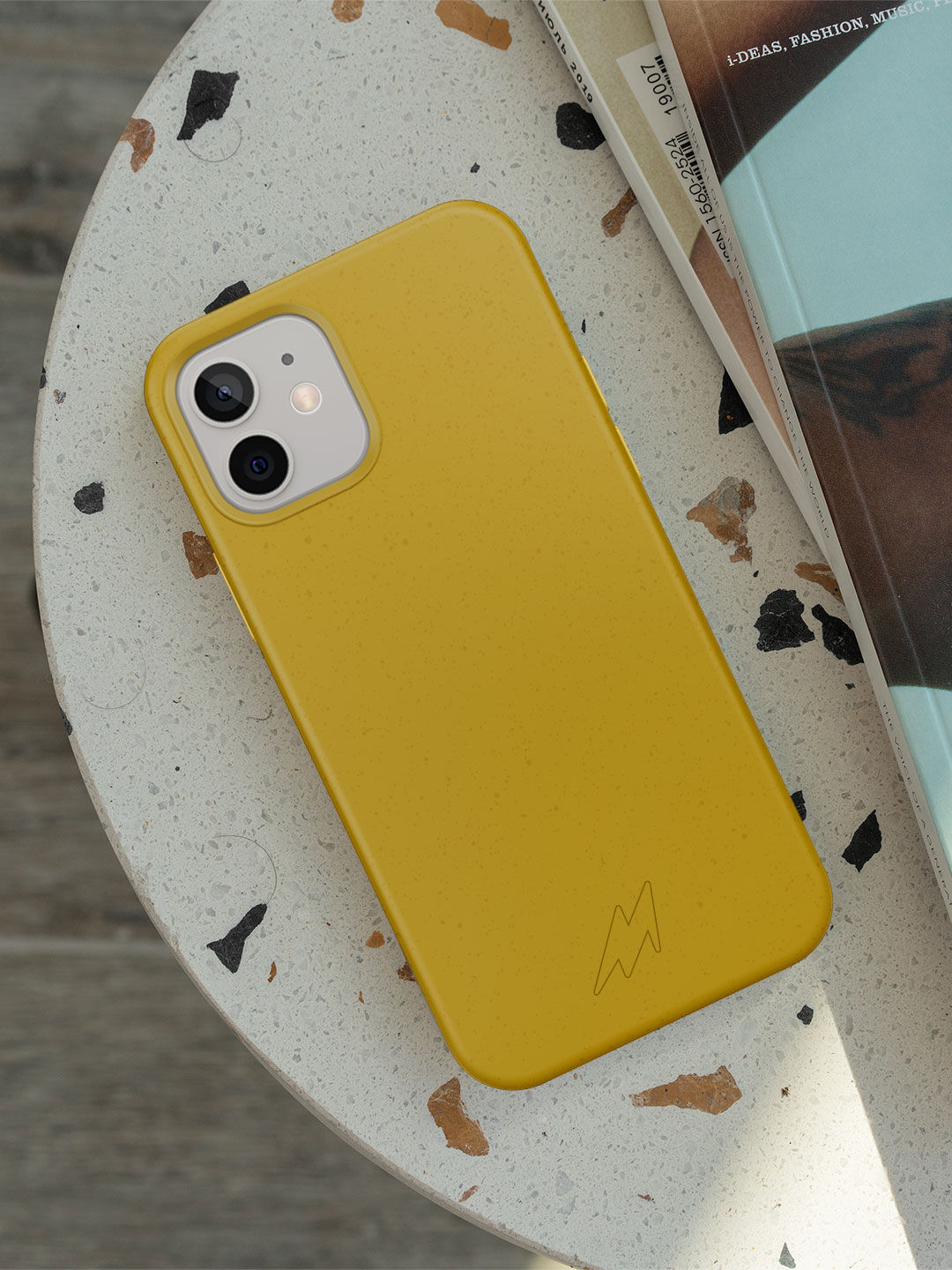 Buy Pineapple Yellow Macmerise Eco-ver for iPhone 12 Mini Online