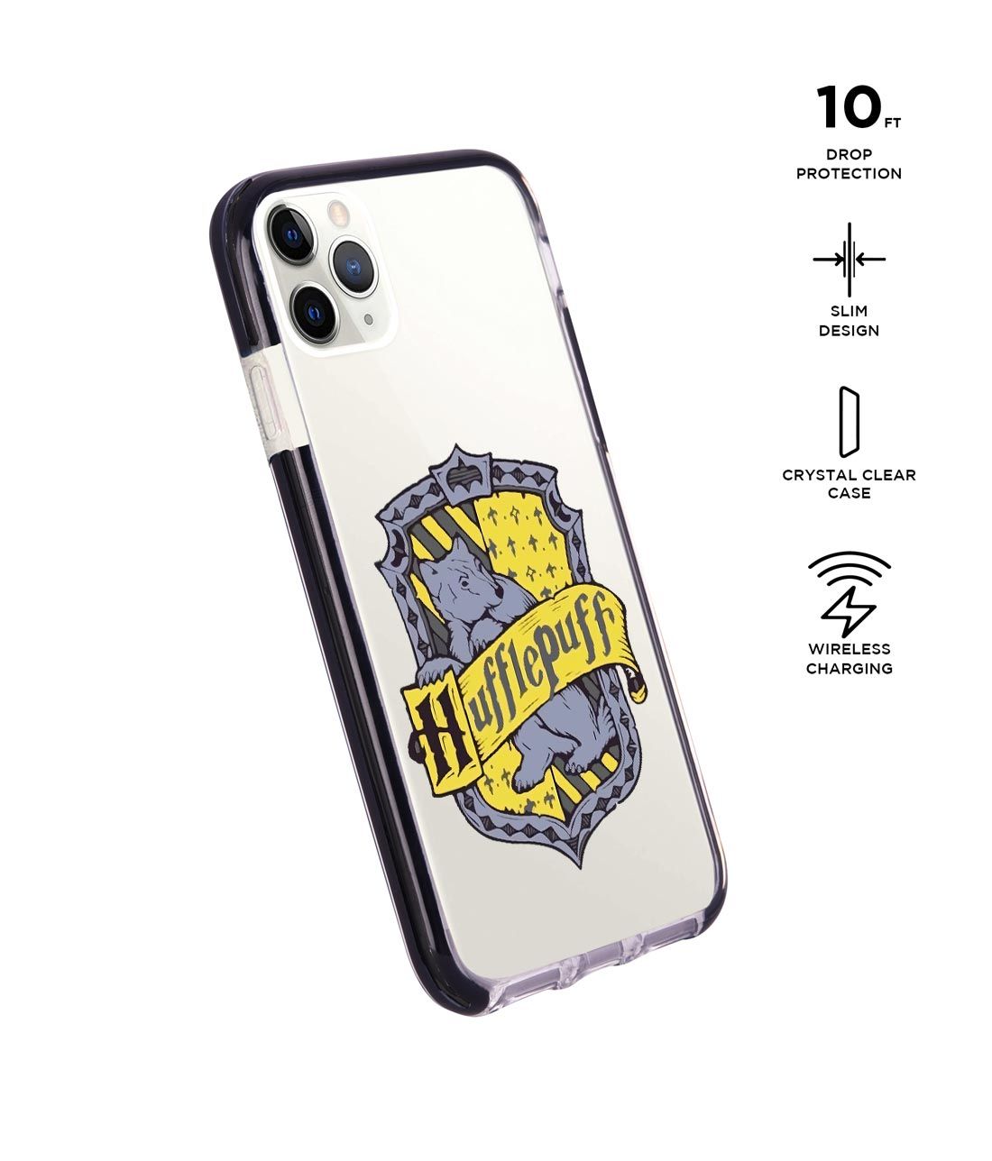 Crest Hufflepuff - Extreme Phone Case for iPhone 11 Pro