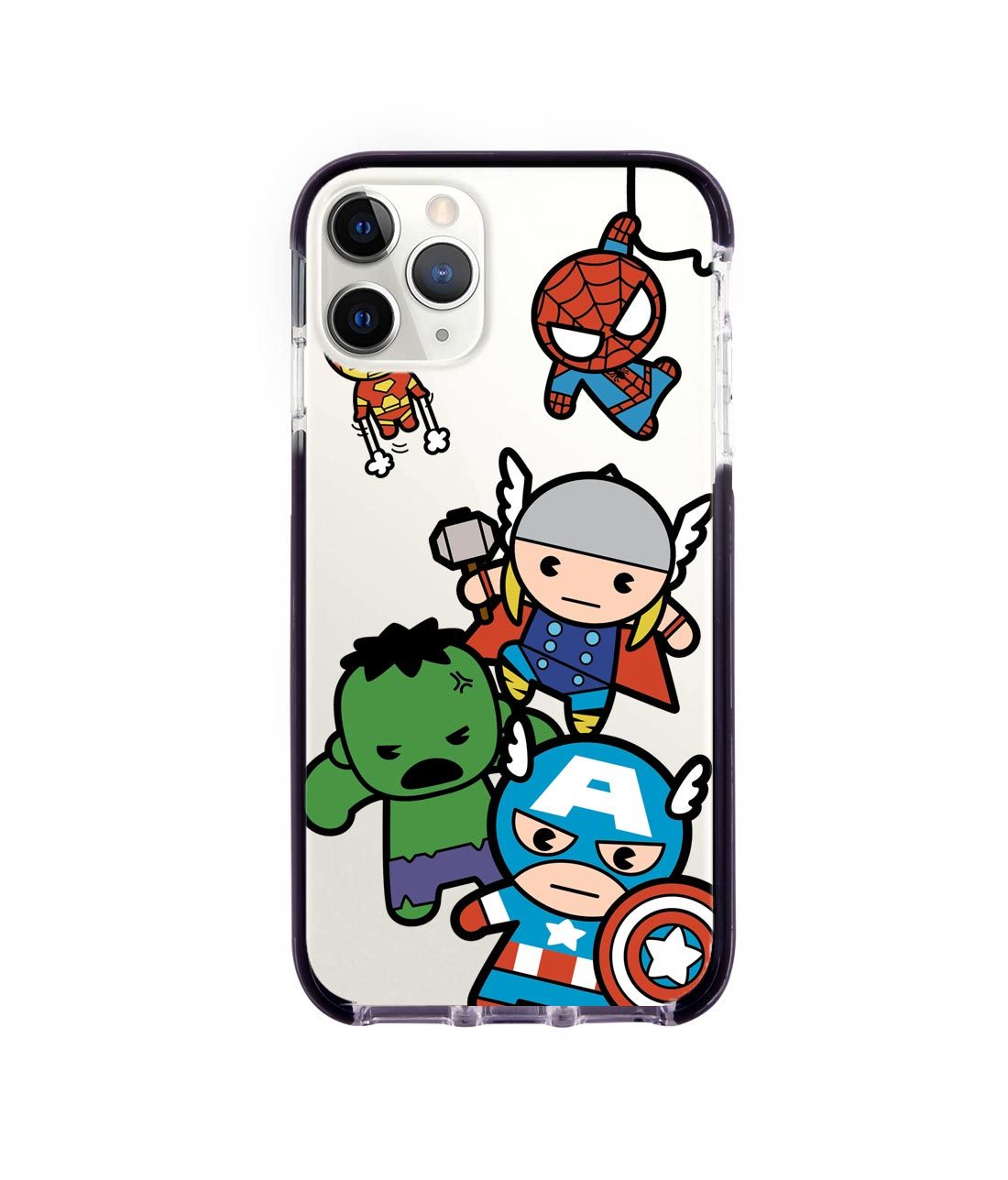 Kawaii Art Marvel Comics - Extreme Phone Case for iPhone 11 Pro